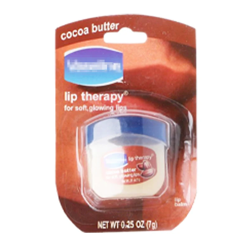 cocoa butter 1 шт. чистый нефтяной желе защитный увлажняющий крем против сухости и обветренных губ Бальзам натуральный органический Уход за губами увлажняющий крем - Цвет: cocoa butter