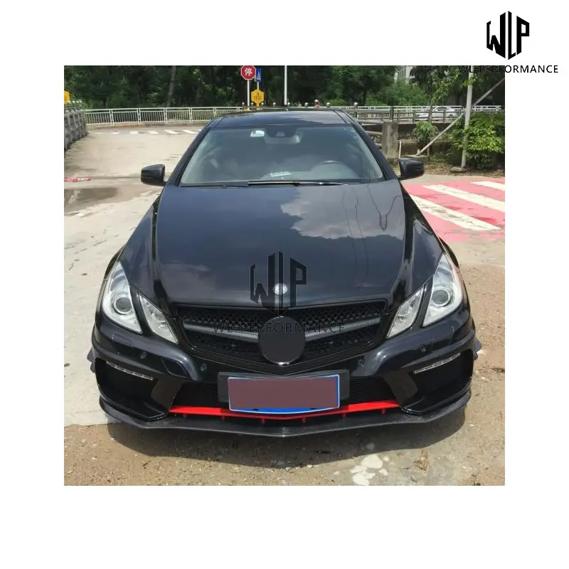 W207 C207 E260 Coupe FRP Неокрашенный комплект кузова автомобиля передний и задний бампер