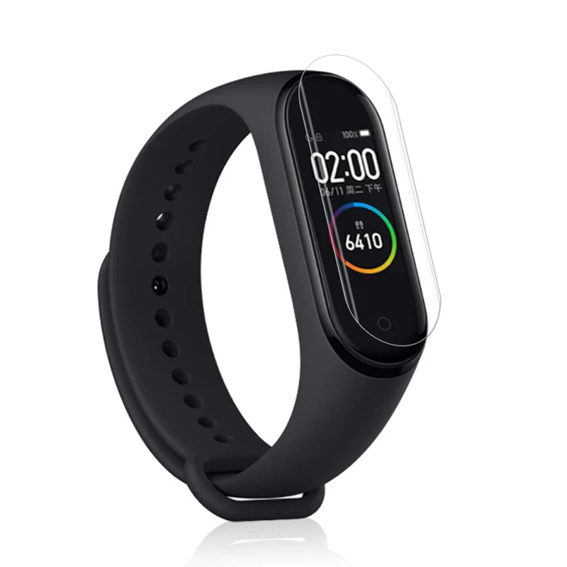 5 шт./партия полная защитная пленка для Xiaomi mi Band 4 Защита экрана на My Xio mi band 3 2 band2 band3 band4 M4 M3 M2 не стекло