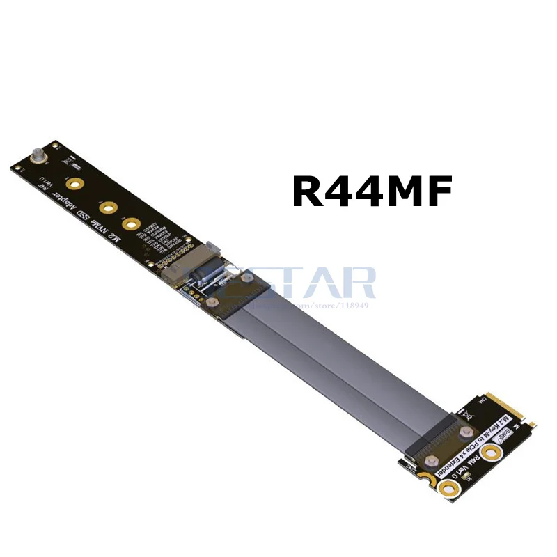 PCI E 3 0x4 32G/bps полная скорость M.2 M key NVMe SSD удлинитель кабеля 5/10/15/20/30/40/50/60 см для
