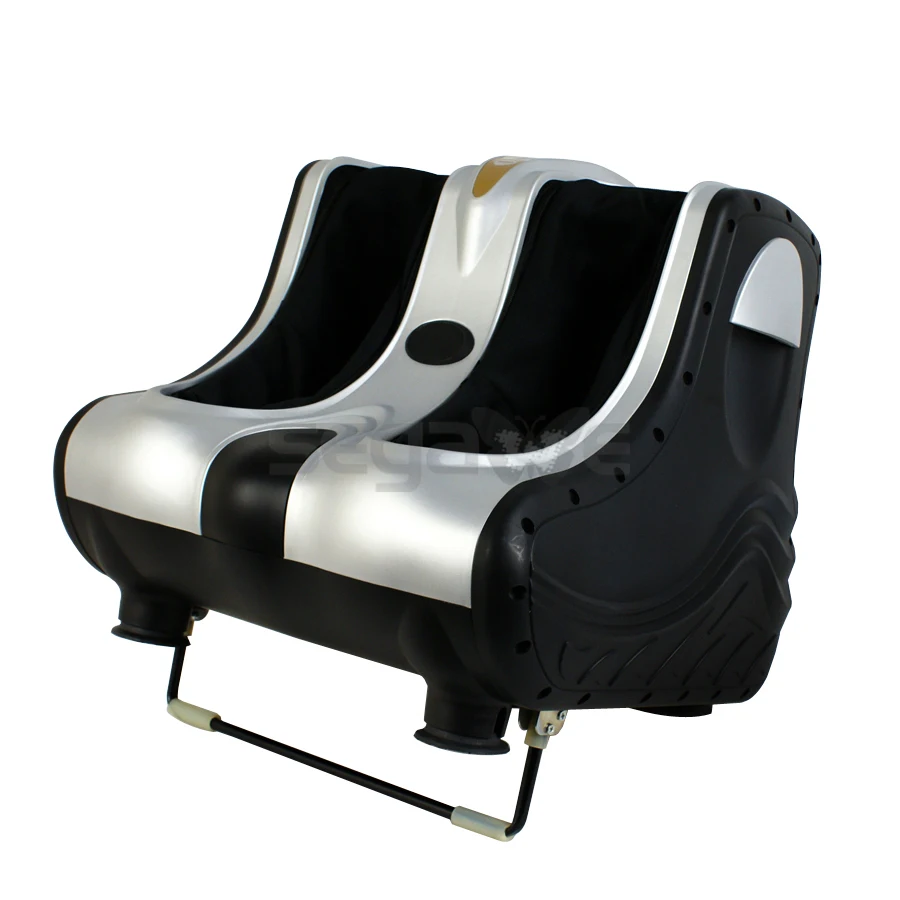 US Free Shipping Foot Massager Kneading and Rolling Leg Calf Ankle w/Remote Sliver&ampRed |