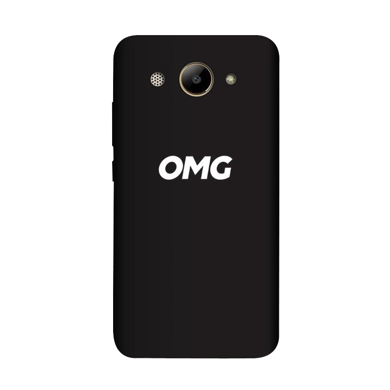 As picture showing Мягкий чехол PENSEN из ТПУ 5,0 дюйма для huawei Y3, чехол, матовый чехол с рисунком для huawei Y5 lite, чехол для телефона s, чехол с котом - Цвет: As picture showing