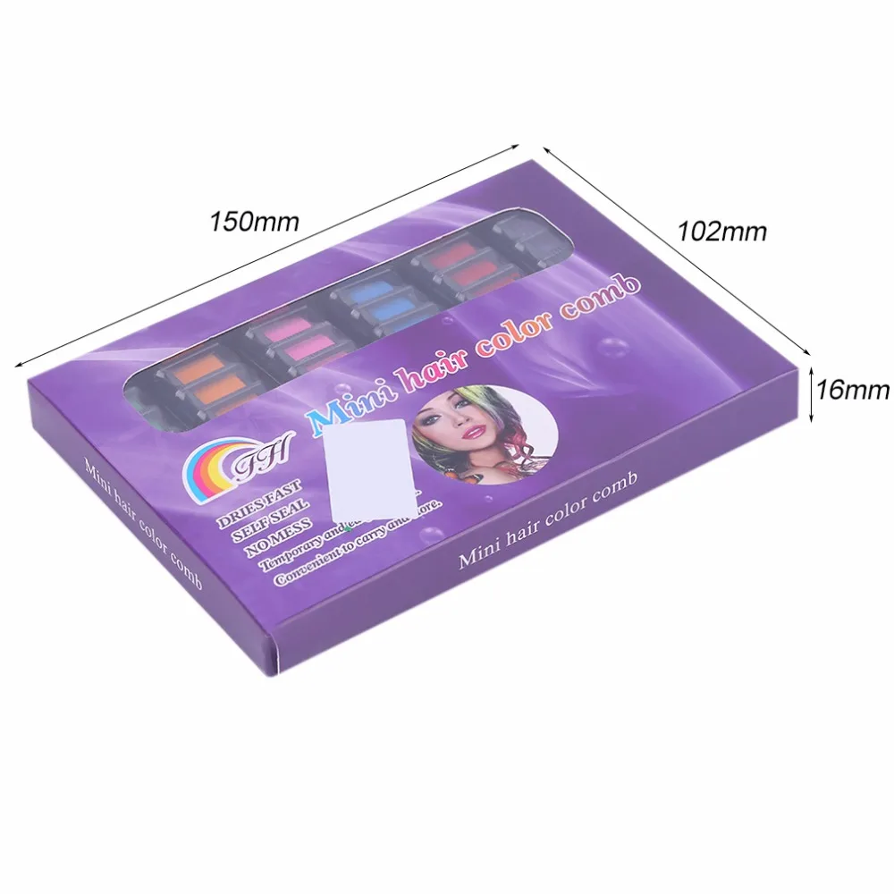 6 шт./компл. Мини одноразовый персональный салон использовать краска для волос