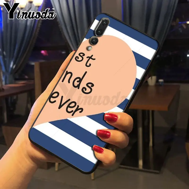 Чехол Yinuoda BFF для пары чехол телефона с лучшими друзьями huawei p20 pro p20lite nova 3i mate20 honor8x