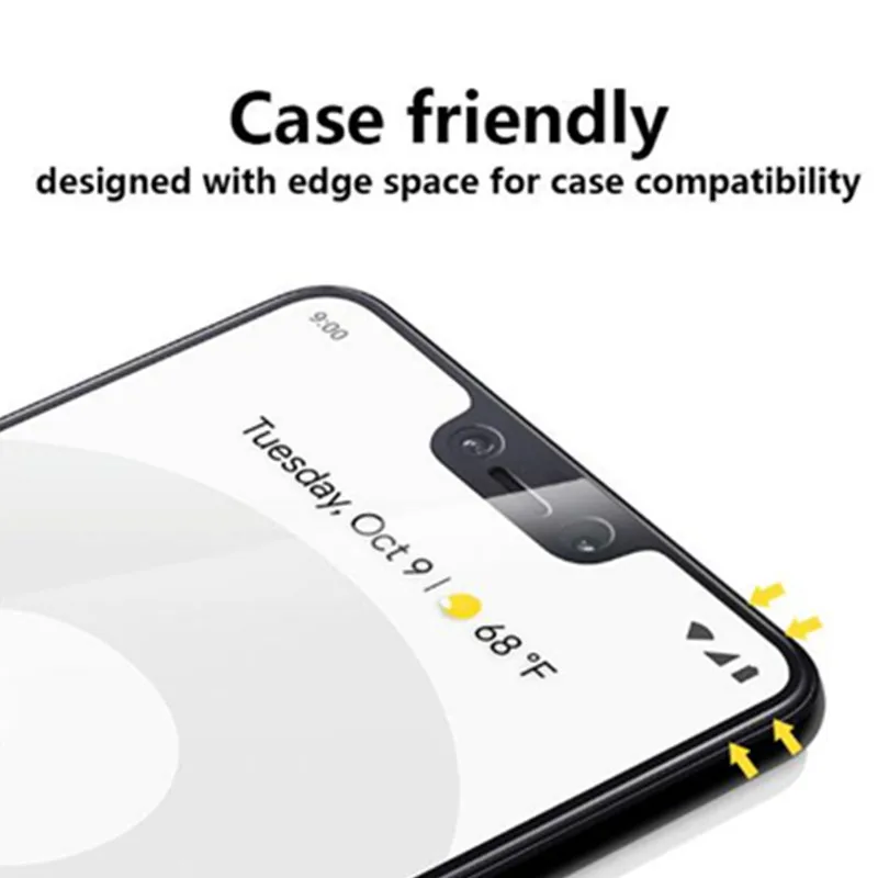 9 H 0,3 мм толщиной 2.5D Премиум Закаленное стекло пленка для Google Pixel 3 3XL Защитная пленка для экрана