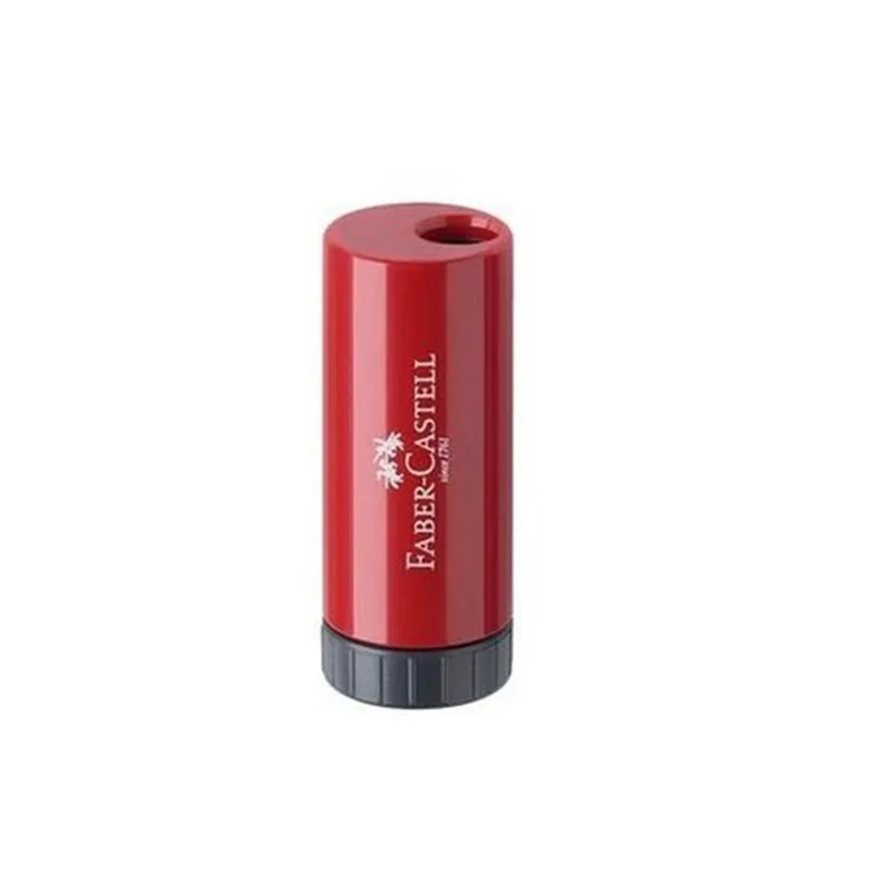 1pcs red Faber Castell 1833 точилка для карандашей с одним поворотным отверстием художественная точилка для карандашей - Цвет: 1pcs red