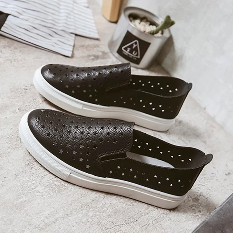 Figraton Для женщин Туфли без каблуков Демисезонный модные Повседневное кроссовки