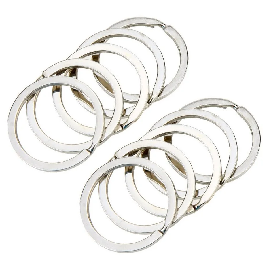 20 шт./лот полностью из нержавеющей стали брелки 32 мм EDC брелок для ключей уличный