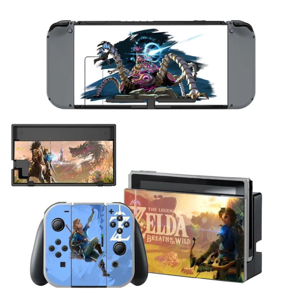 Популярная Игровая наклейка для консоли Nintendo Switch и контроллера Legend of Zeld a
