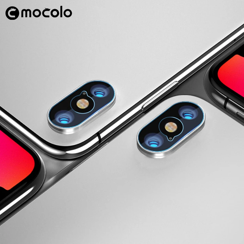 Горячая продажа Mocolo Защитное стекло для экрана задней камеры iPhone X 9H 2.5D