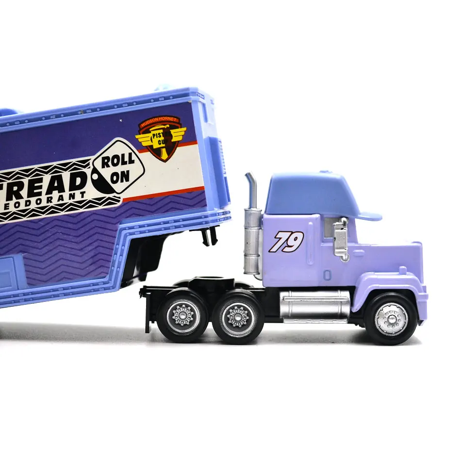 Disney Pixar Cars 3 9 видов стилей Mack Truck McQueen дядюшка 1:55 литье под давлением из металлического сплава и пластика модель игрушки автомобиль Подарки для детей
