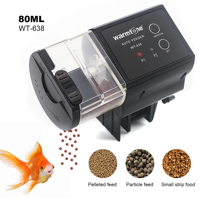 Электрический автоматический кормушка для рыбы таймер и черепахи подача таймера