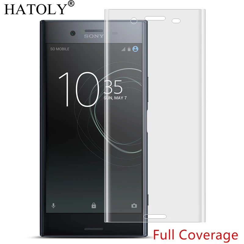 2 шт. мягкая нано пленка из ТПУ для sony Xperia XZ Premium Защитная экрана с полным покрытием