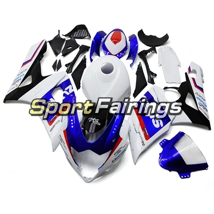 Выполните Обтекатели для Suzuki GSXR1000 K5 год 05 06 GSX-R1000 2005 2006 ABS Мотоциклы Обтекатели Kit Кузов Cowling белого и синего цвета