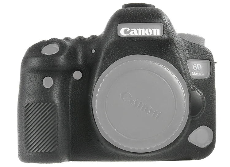 Красивый мягкий силиконовый чехол для canon 6D2 6DII 6D MARK II|camera bag|camera protectionsoft silicone rubber