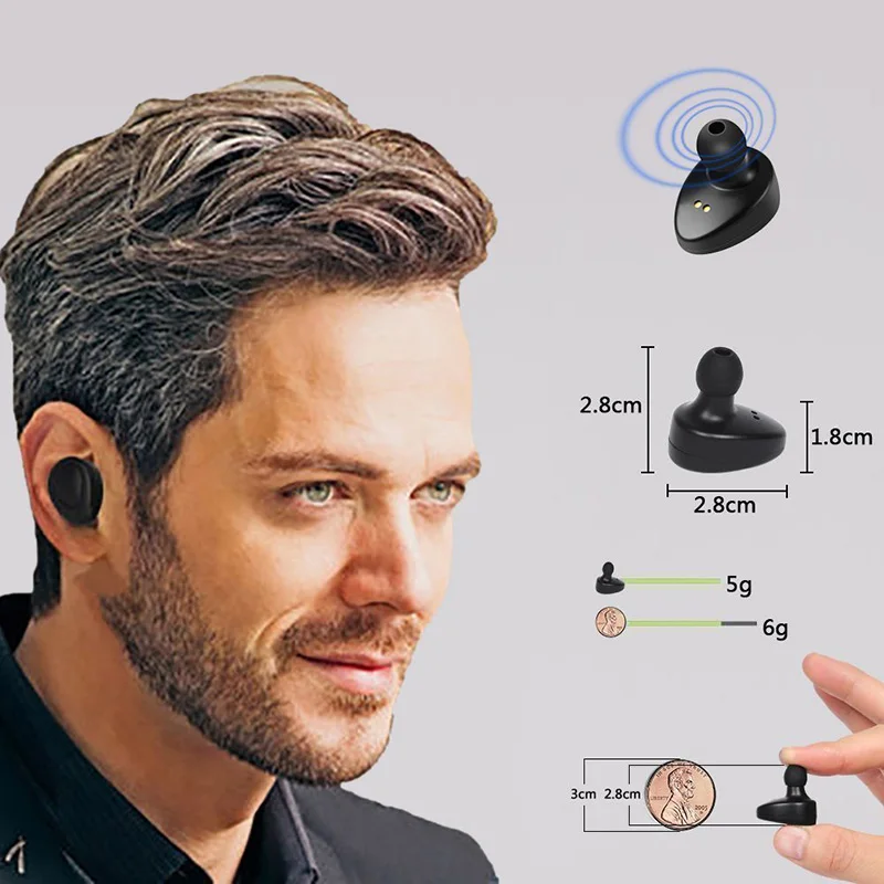 Беспроводные Bluetooth наушники-вкладыши для бега, спортивные мини стерео наушники, двойные наушники-вкладыши для телефона, наушники-вкладыши, зарядная Колыбель