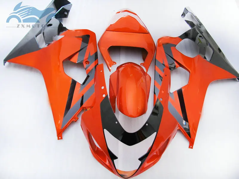 ABS пластик обтекатель наборы для SUZUKI 2004 2005 GSXR 600 R750 спортивные обтекатели комплект
