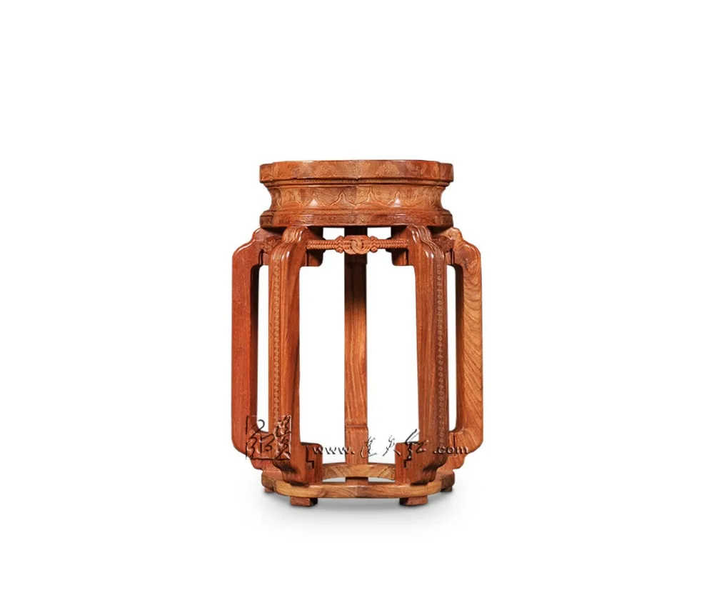 Китайская скамейка для ручной работы LIANTIANHONG NeoClassice резьба заусенцы розовое