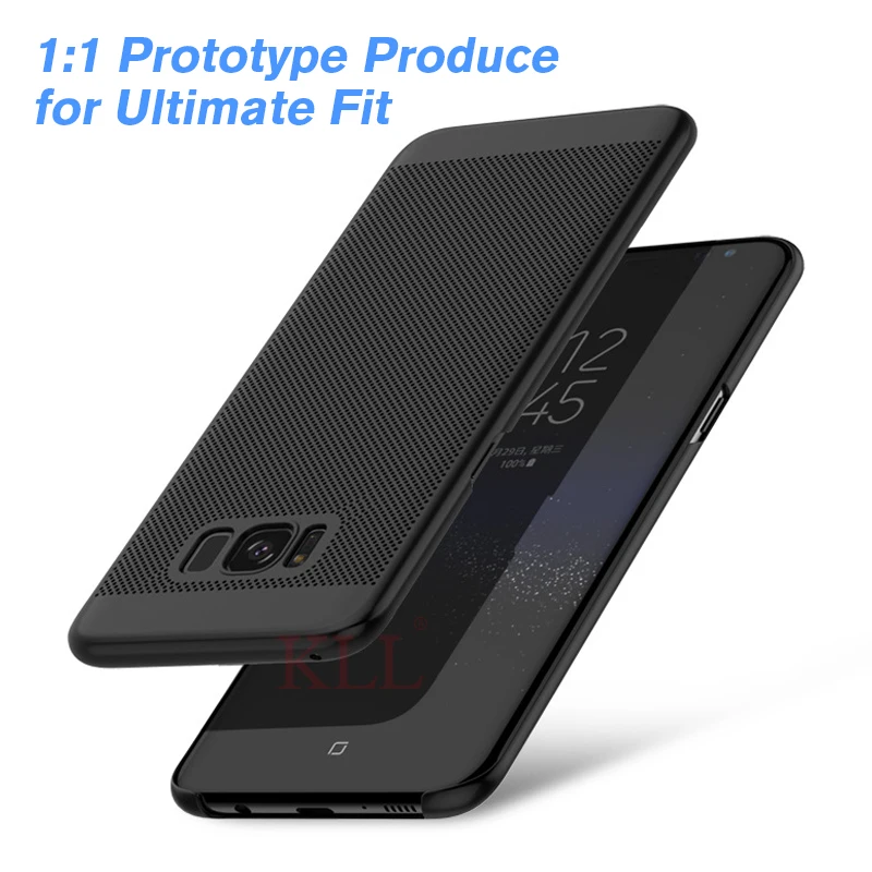 Полые теплоотвод Чехлы для samsung S10 Plus S10e Note 9 8 A9 A8 A7 жесткий матовый чехол Galaxy S9 S8 S7 S6