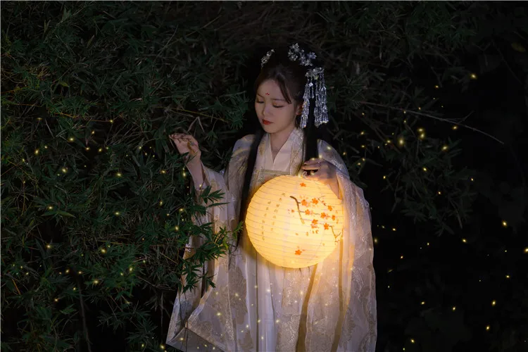 Hanfu для женщин Костюм для китайского традиционного танца Костюм народное платье Восточный фестиваль наряд сценическая одежда для женщин DN3446