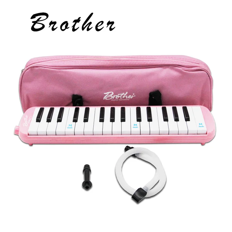 Музыкальная гармошка Brother Melodica 32 ключа 4 цвета с сумкой| |