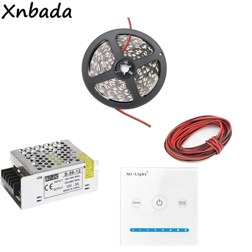 Mi light P1 Сенсорная панель Led контроллер SMD5050 Светодиодная лента белый/теплый