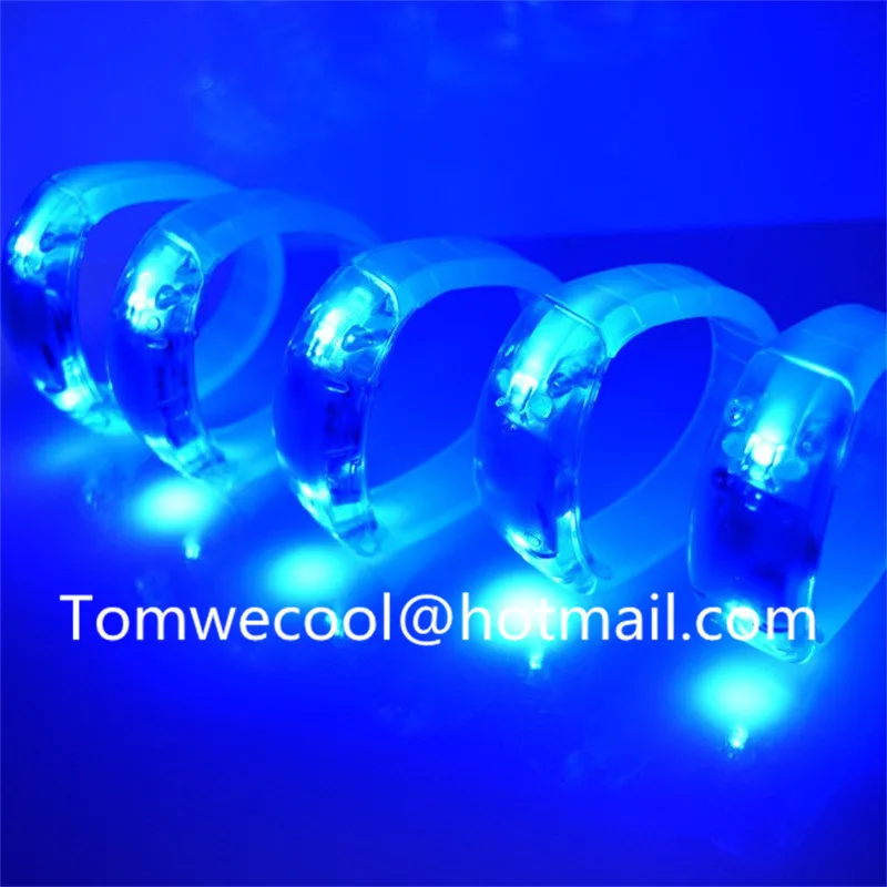 Горячая Распродажа потрясающие вечерние светящиеся браслеты светодиодный