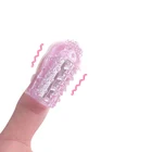 Мини-вибратор на палец для женщин, 1 шт., Стимулятор точки G и клитора, сексуальные игрушки для лесбиянок для взрослых, Женский танцор, вибратор на палец