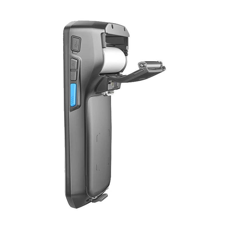 Портативный усиленный Android PDA коллектор данных терминал POS с термопринтером