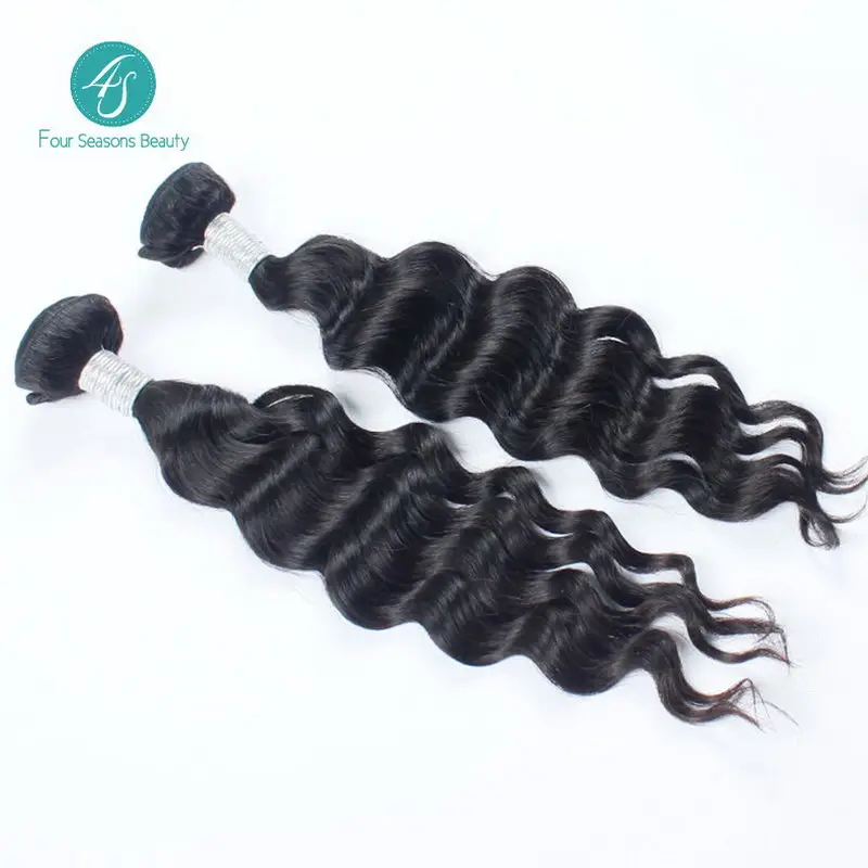 6а Малайзии Суставная Волна Волос Человеческих Связки 2 ШТ./ЛОТ Бесплатная