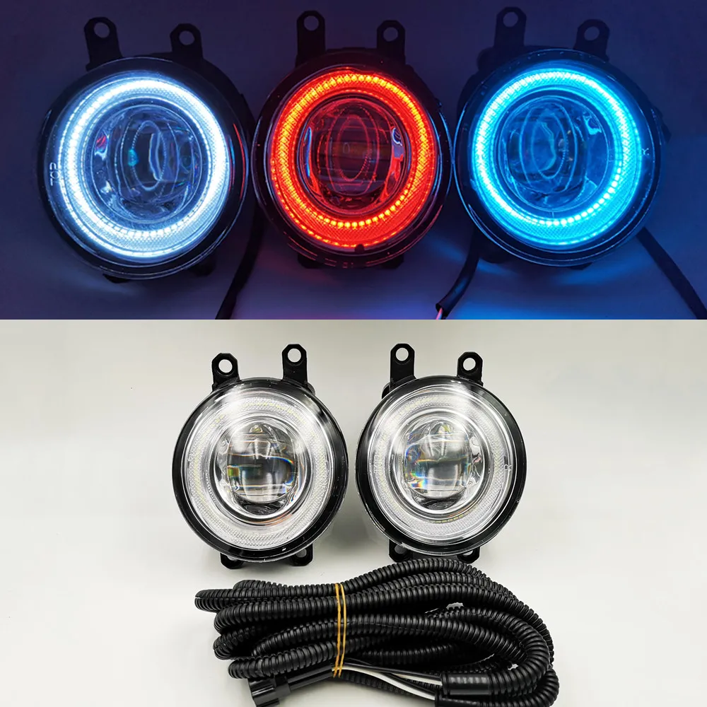 CSCSNL 1 Set/pair 12V автомобильный светодиодный Ангельские глазки DRL Противотуманные