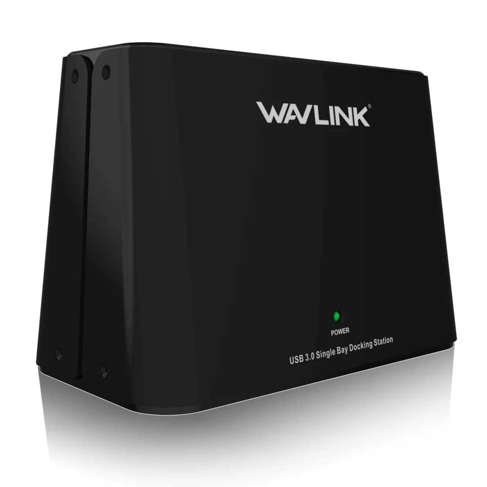 Wavlink 2,5/3,5 hdd корпус USB3.0 на SATA внешний жесткий диск с одним отсеком док-станция для 2,5/3,5 дюймов SSD для UASP и 6 ТБ