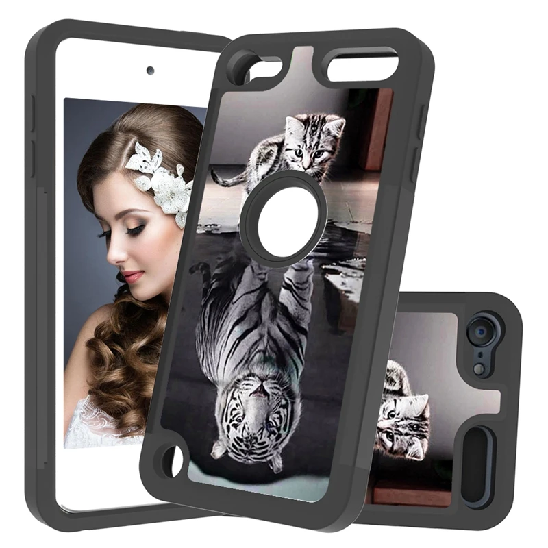 Роскошный армированный противоударный чехол для телефона Apple iPod Touch 5 6 7 Мягкий