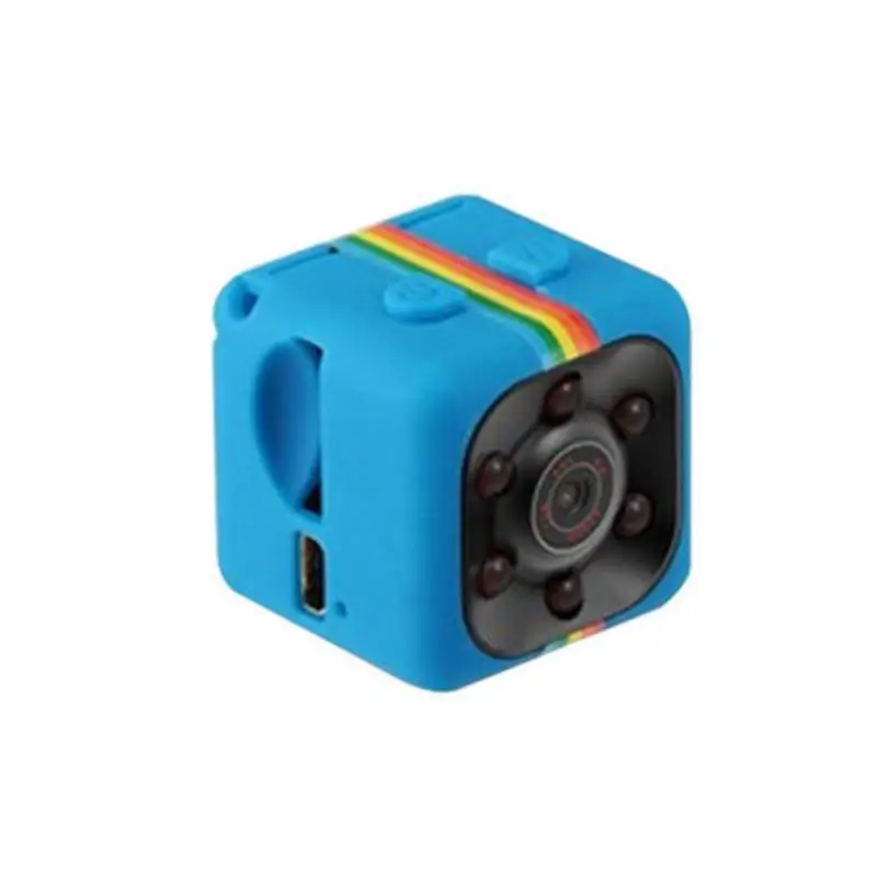 Mini Camera 480/1080P Full HD Night Vision Camcorder Car DVR Video Recorder Sport Digital Camera Support TF Card DV Camera - Цвет: blue 1080P