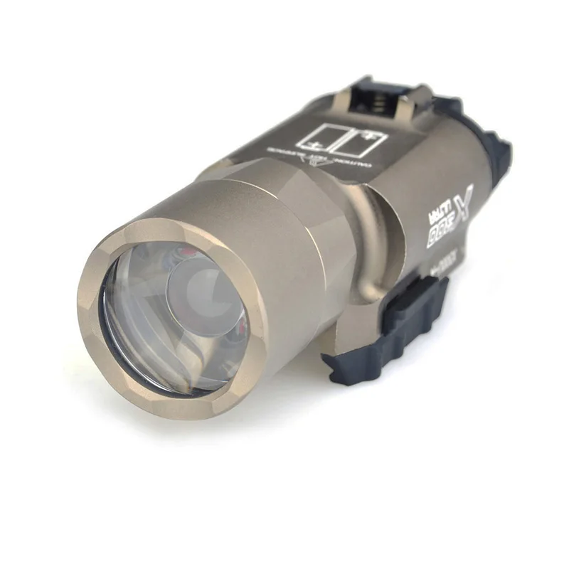 Тактический Airsoft Surefir X300 ультра светодиодный фонарик для оружия пистолет светодиодный налобный фонарь Softair X300U Fashlight 370 люмен с Пикатинни