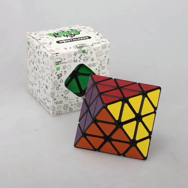Кубик Octohedron CubeXYZ Lanlan черный кубик головоломка подарок для X'mas день рождения