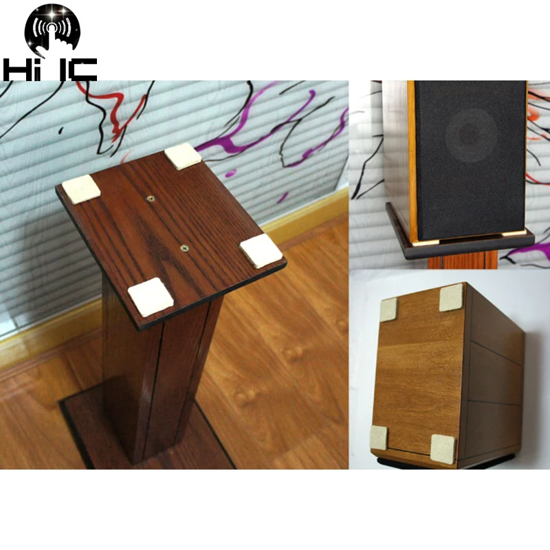 4 шт. шерстяной коврик акустические шипы усилитель шерсть для ног машина DAC