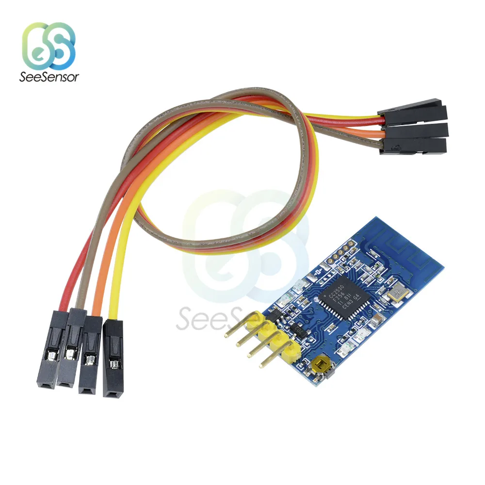 DL-20 CC2530 2.4G Remote Wireless Serial Transceiver Module Data Transmission TTL 30mA Board CC2530F256RHAR Chip | Инструменты