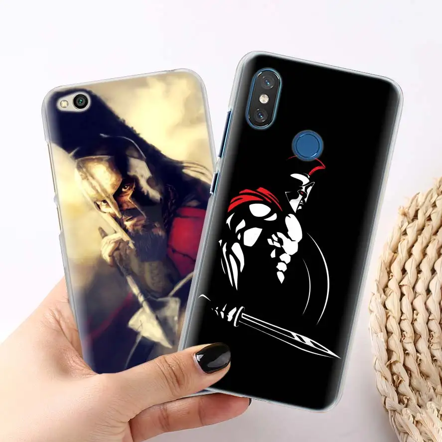 Спартанского воина King чехол для Xiaomi Redmi Note 5 6 7 Pro 4X7 6 6A 5 плюс 5A S2 GO Pocophone F1 Футляр для телефона