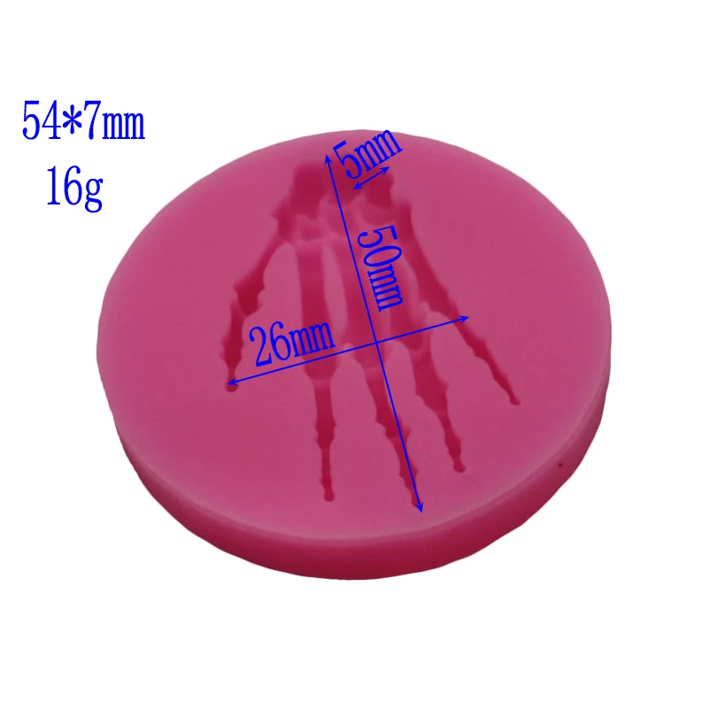 Новые силиконовые формы для Хэллоуина помадки крема шоколада скелет паук