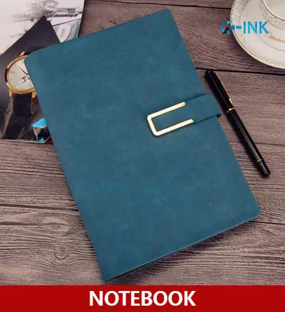 

A5 Fashionable Business Notebook , Leather Cover , Spiral Inner Page , Magnetic Buckle , 7 colors for choice