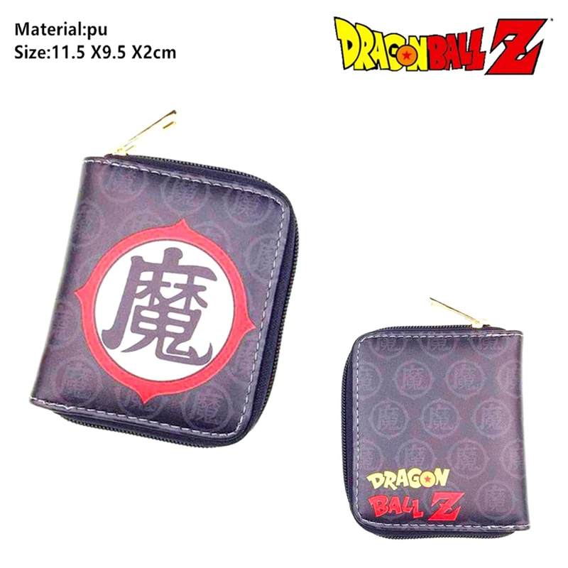 Мультфильм Аниме Кошелек Dragon Ball/stitch/Card Captor/Сейлор Мун/Марио/Кошмар перед Рождеством Pu на молнии Держатель для карт кошельки для монет