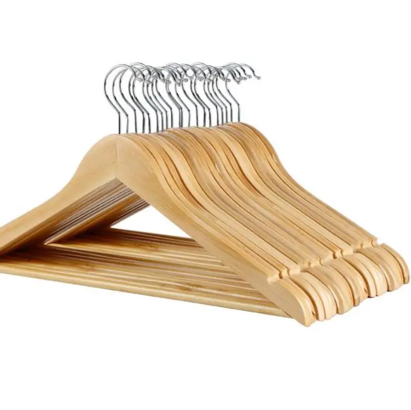 Деревянная вешалка для одежды подставка пальто сухой и влажной двойная