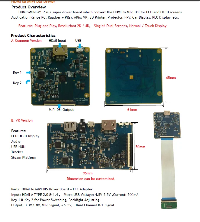 5,5 дюймов 2560*1440 2K ЖК-экран LS055R1SX04+ HDMI к MIPI драйвер контроллер для 3d SLA принтера NanoDLP Thingiverse TOS