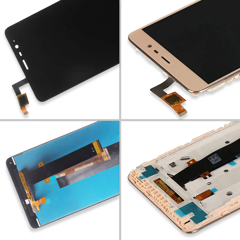 Для Xiaomi redmi note 3 ЖК-экран протестирован AAA ЖК-дисплей + сенсорный экран с мягкой