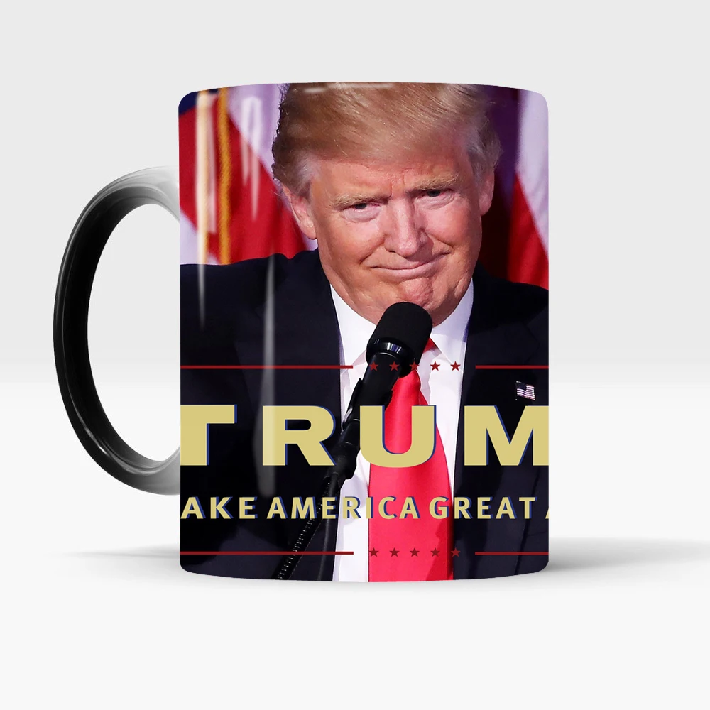 Керамические кофейные кружки с изображением Дональда Трампа Волшебная