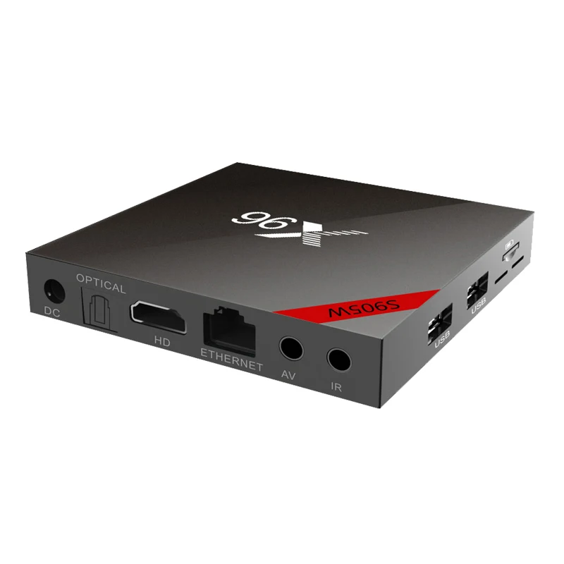10 шт./лот,, X96, Android 7,1, ТВ приставка, Amlogic S905W, четырехъядерный, 2 ГБ, 16 Гб, поддержка 4 K, 2,4 ГГц, WiFi, медиаплеер, X96 MINI, 1G, 8G