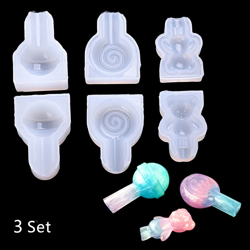 3 комплекта форма для леденца из эпоксидной смолы|Формы тортов| |