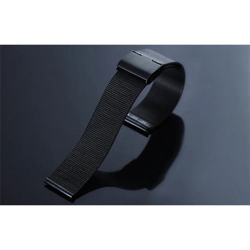 Сменный ремешок из нержавеющей стали черный серебристый для Newwear Q8 N3 Pro умные часы