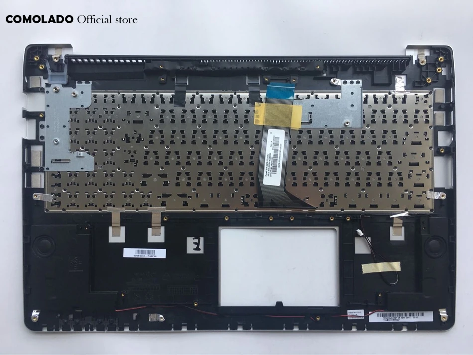 SP испанская клавиатура для ноутбука ASUS S500CA Серебристая с C Крышкой Palmrestkeyboard Layout |